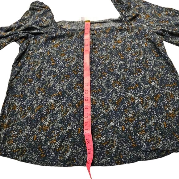 Reitmans Long Sleeve Floral Blouse XL - Picture 6 of 7